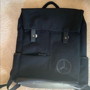 Mercedes Benz Black Backpack/Carrier